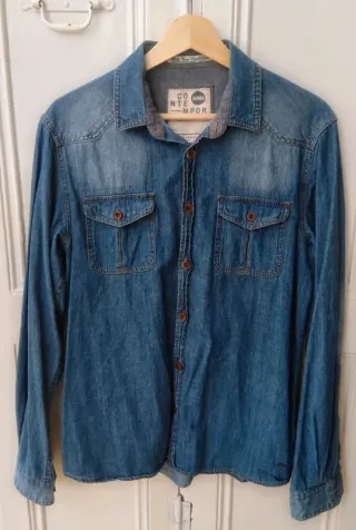 Camisa vaquera DND Talla M