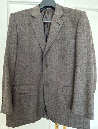 Chaqueta de lana 100% hombre