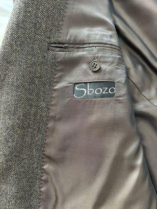 Chaqueta de lana 100% hombre