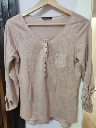 Camiseta Massimo Dutti manga larga