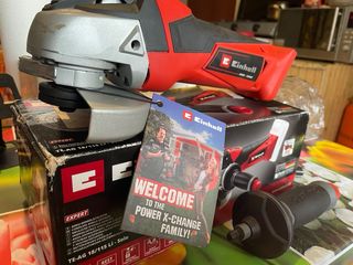 Amoladora angular inalámbrica Einhell TE-AG 18/115