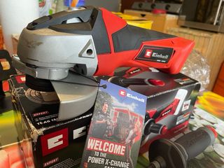 Amoladora angular inalámbrica Einhell TE-AG 18/115