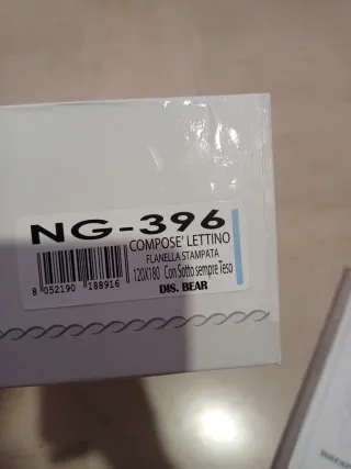 Lenzuola lettino cotone caldo pupazzi