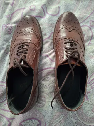 Zapatos Oxford Marrones