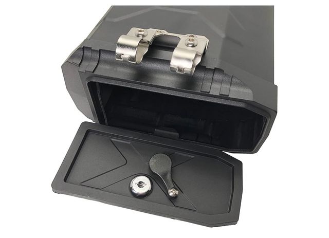 Caja Herramientas Moto Negra