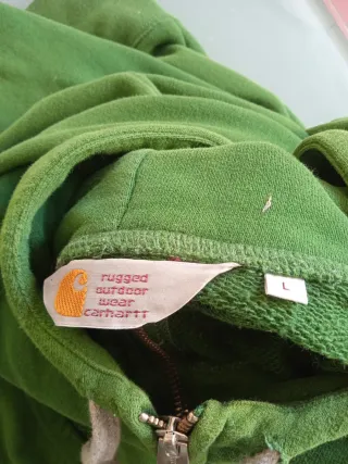 Sudadera Carhartt Verde Talla L