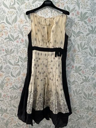 Vestido Purificación García T42 Beige/Negro