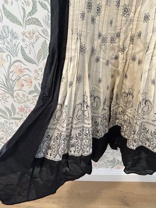 Vestido Purificación García T42 Beige/Negro