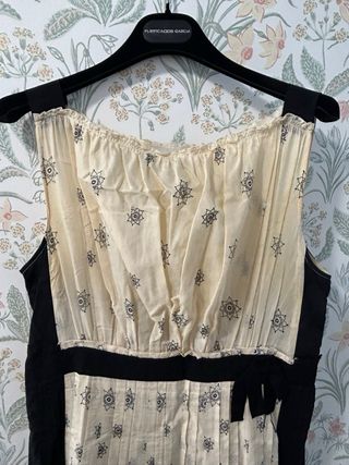 Vestido Purificación García T42 Beige/Negro