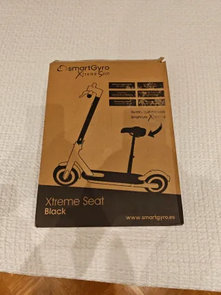 SmartGyro Xtreme Seat Silla Patinete Negro