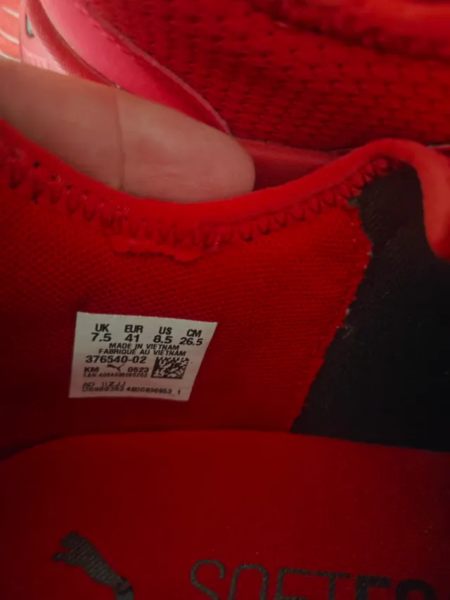 Zapatillas Puma Rojas