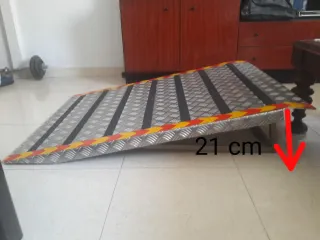 Rampa Aluminio Antideslizante 115x84cm