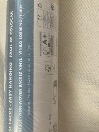 Papel pintado texturizado beige