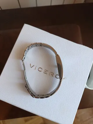 Reloj Viceroy Plata y Blanco