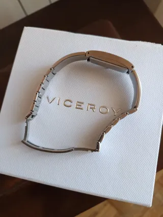 Reloj Viceroy Plata y Blanco