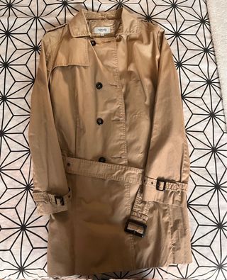 Gabardina Beige Talla 44