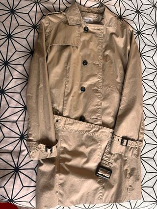 Gabardina Beige Talla 44
