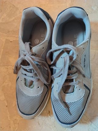 Scarpe Step.m grigie e bianche