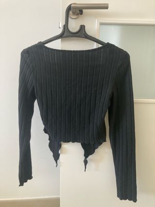 Camiseta manga larga ombligo fuera