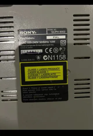 Consola PlayStation 1 + maletín 3 juegos