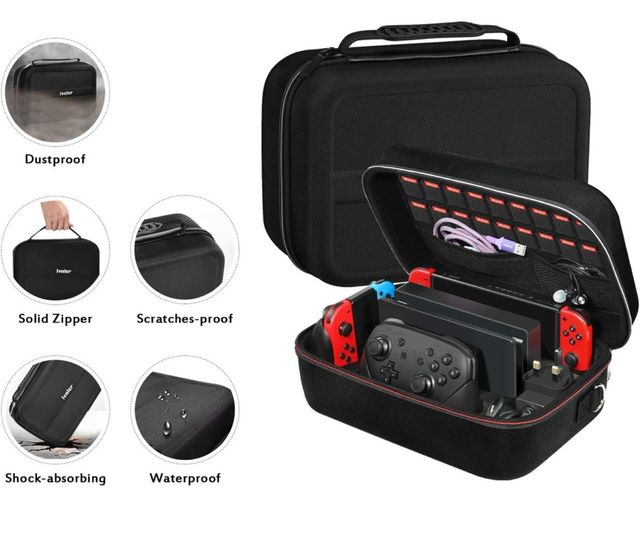 Nintendo Switch OLED + mando Pro + 2 fundes