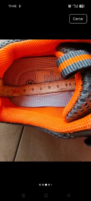 Zapatillas deportivas niño, número 34