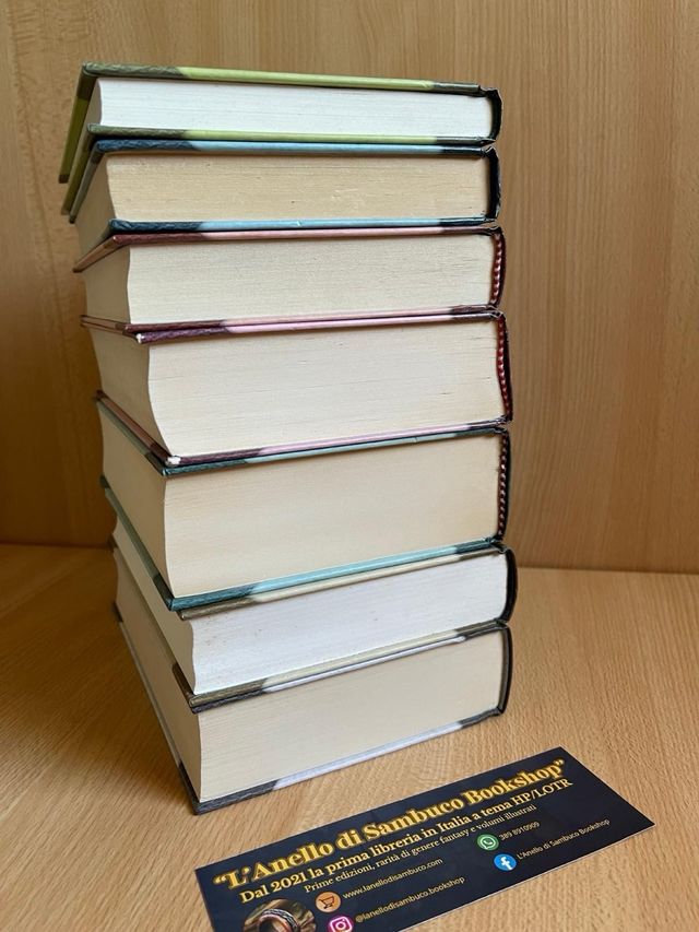 Harry Potter saga completa motto latino collezione