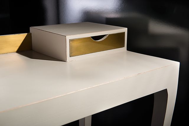 Mesa escritorio blanca