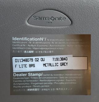 Maleta Grande Samsonite F'Lite Bas Gris