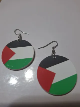 Pendientes  Diseño Palestina
