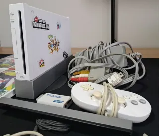 Nintendo Wii con juegos y accesorios
