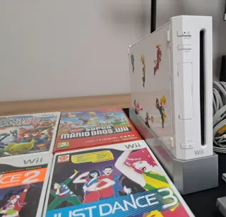 Nintendo Wii con juegos y accesorios
