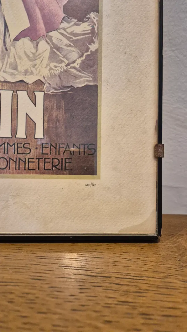 Lamina incorniciata antica