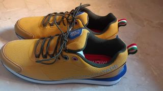 Scarpe Marina Militare Giallo Blu