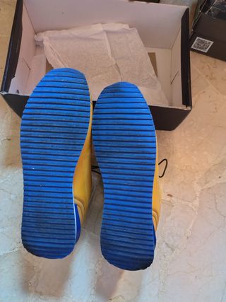 Scarpe Marina Militare Giallo Blu