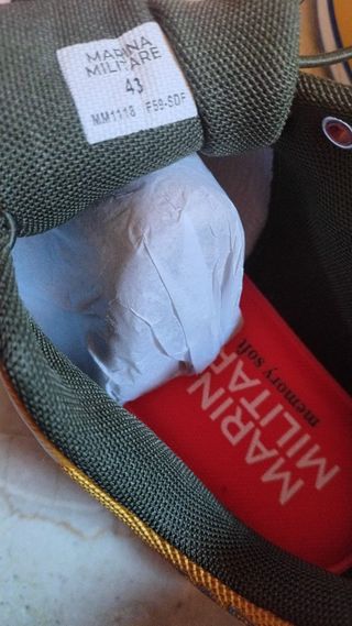 Scarpe Marina Militare Giallo Blu