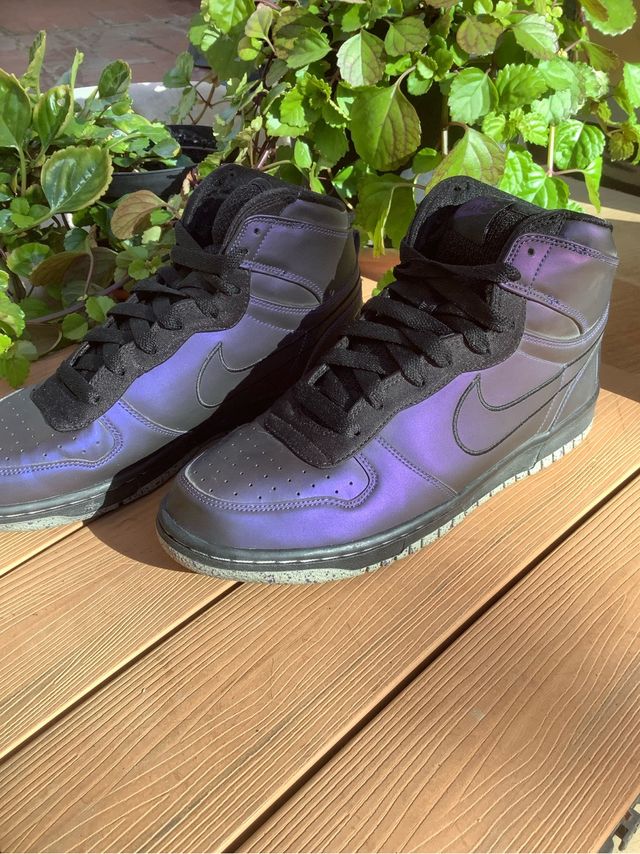 Nike Dunk High Retro Morado Negro Talla 43