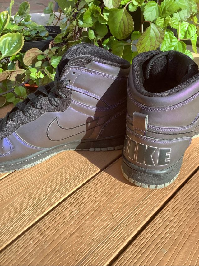 Nike Dunk High Retro Morado Negro Talla 43