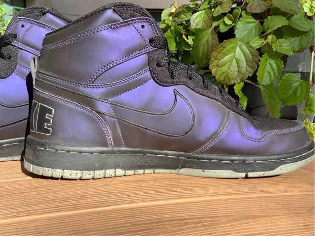 Nike Dunk High Retro Morado Negro Talla 43