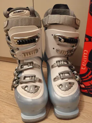 Botas esquí Atomic Talla 37 esquís, bastones, casc