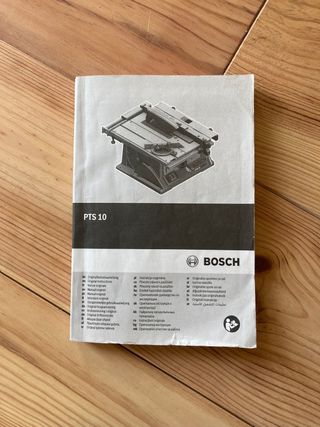 Sierra de mesa Bosch PTS 10
