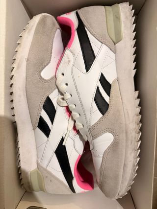 Zapatillas Reebok Blancas y Rosas