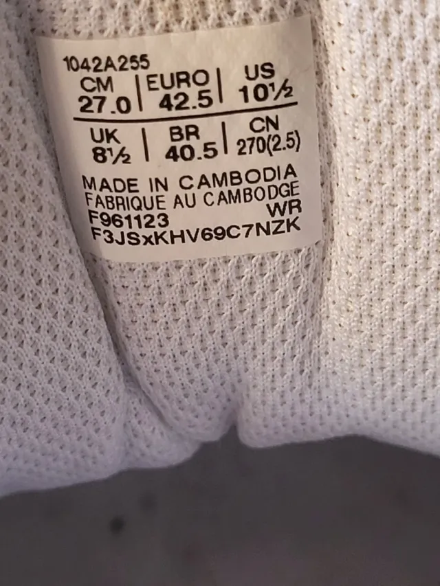 Deportivas Asics Blancas y Turquesa