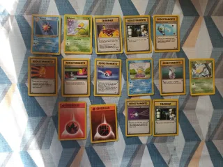 15 Carte Pokémon Vintage Set Misti