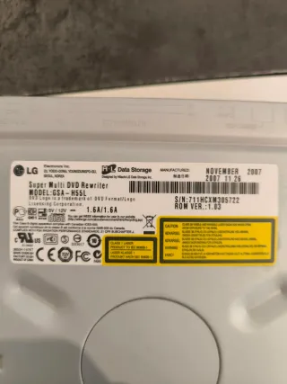 Grabadora DVD LG GH22NP20 IDE