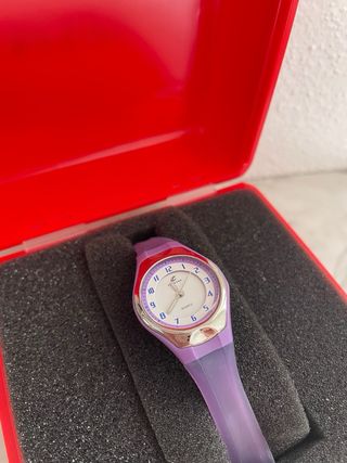 Reloj Calypso Morado con Pulsera