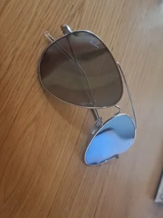 Gafas de sol Ray-Ban Lenny Kravitz plateadas