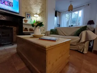 Mesa de centro de madera