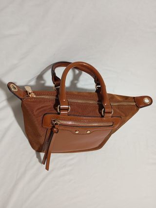 Bolso Cartera Marrón Mujer