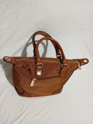 Bolso Cartera Marrón Mujer